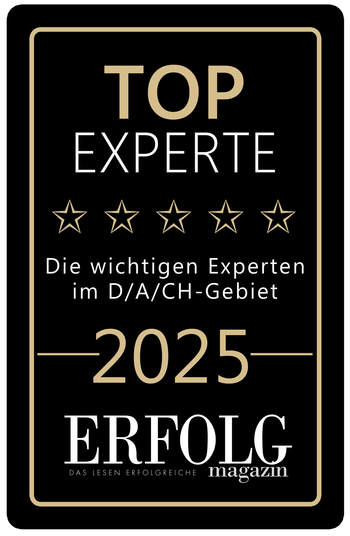 TOP Experten Siegel 2025